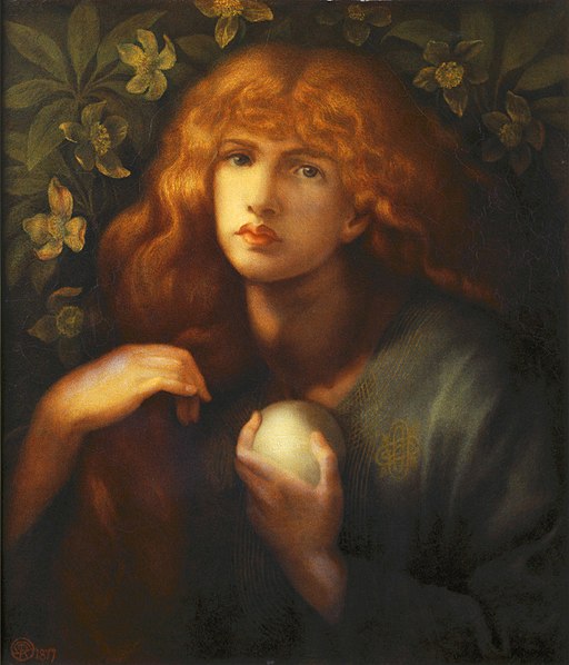 Dante Gabriel Rossetti - Mary Magdalene (1877)