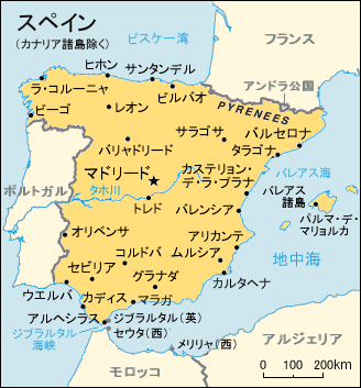 Spain map in Japanese.gif